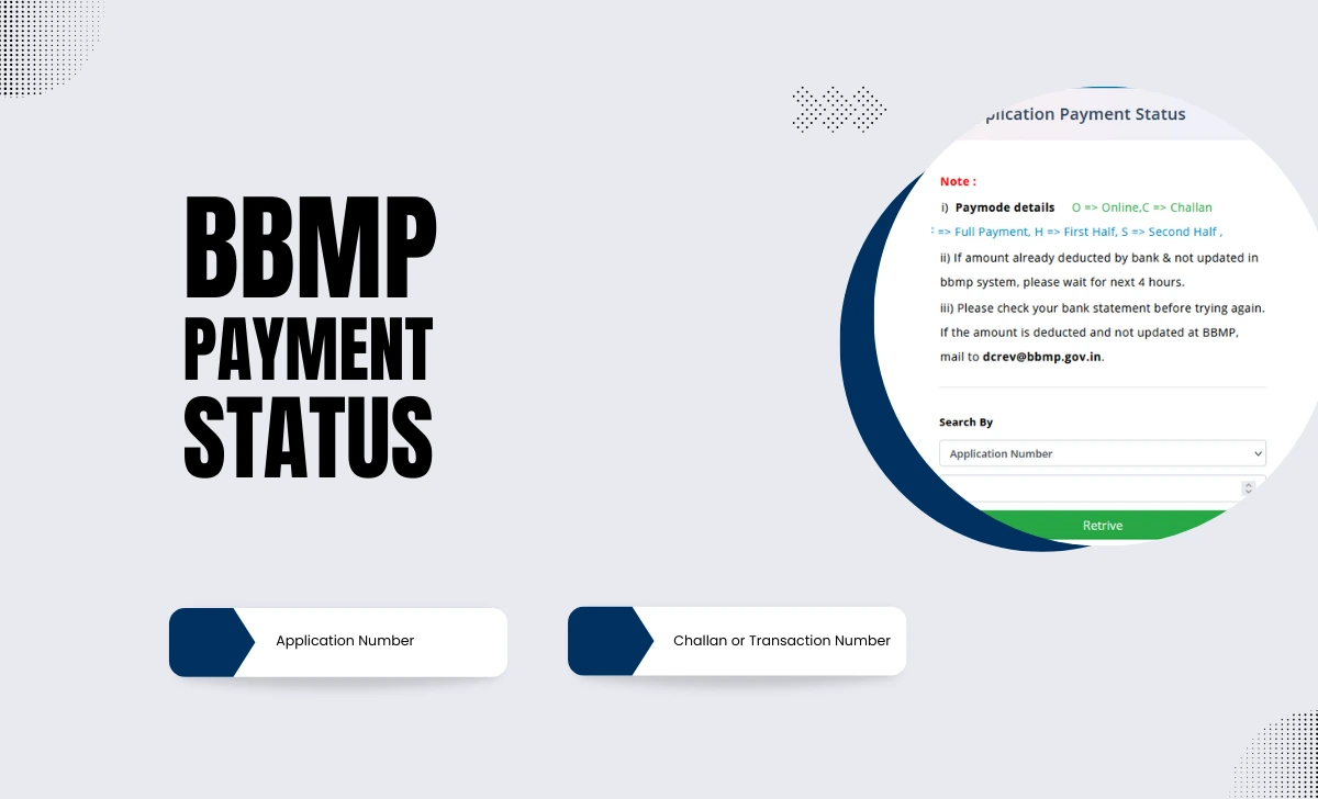 BBMP Payment Status